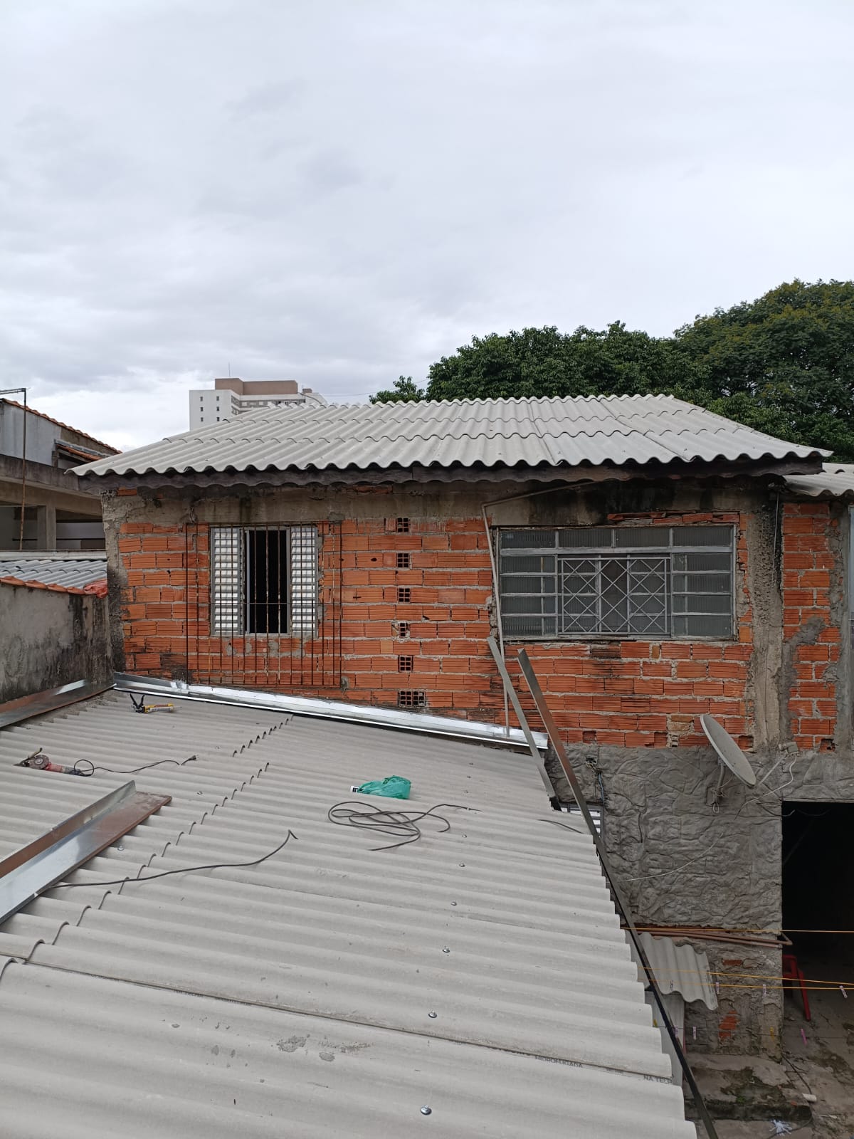 Estrutura metálica para cobertura