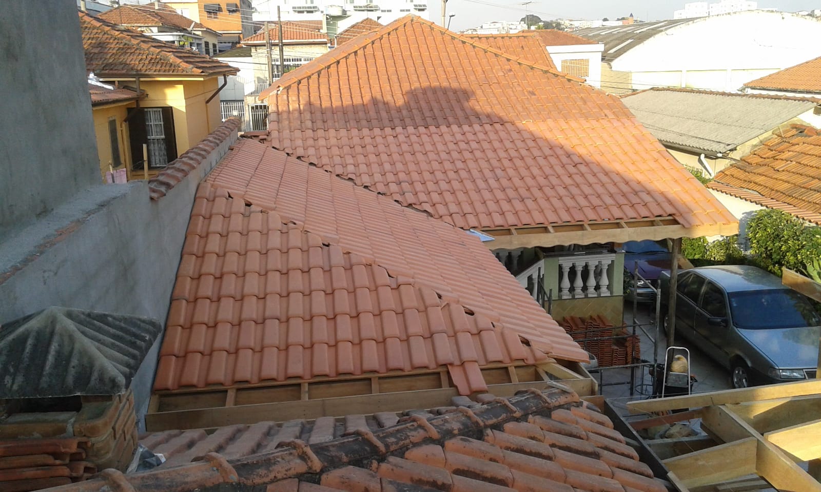 Madeiramento de telhado