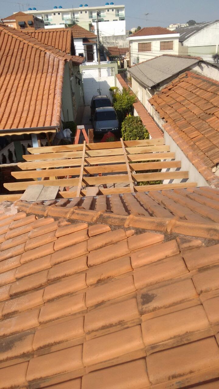 Telhado cerâmico